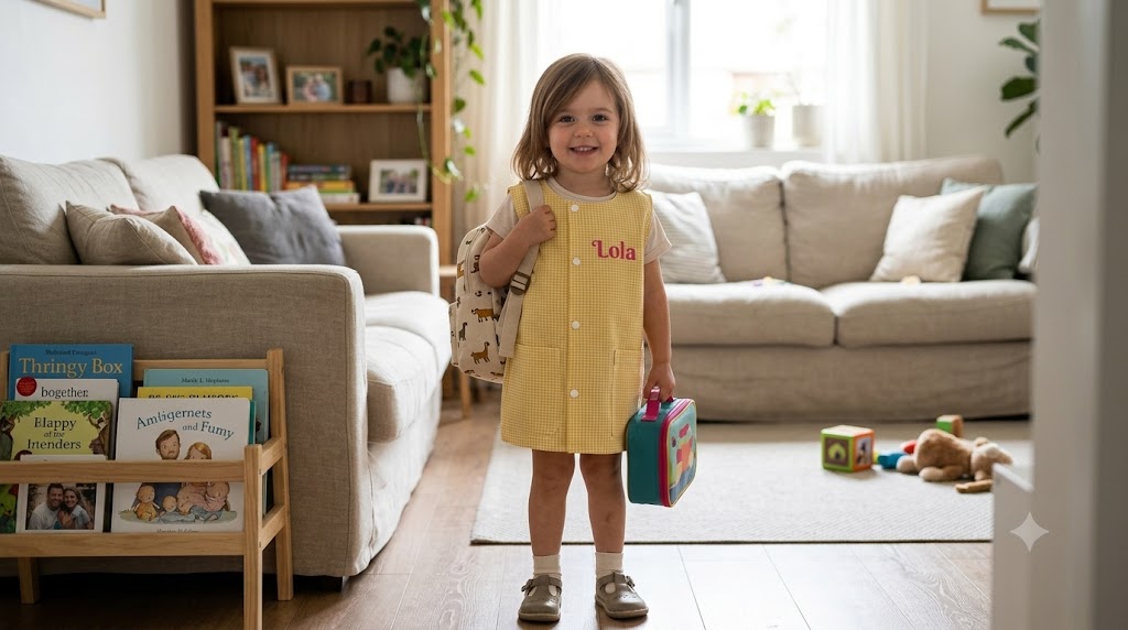 Pourquoi le tablier à manches courtes est le meilleur allié de la maternelle ?